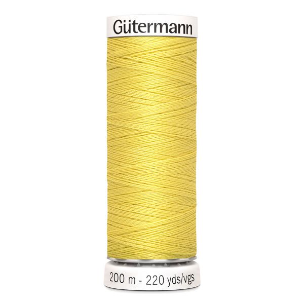 Нитки универсальные Gutermann Sew-all 100 (200 метров), 5 кат. | 580 грушево-желтый