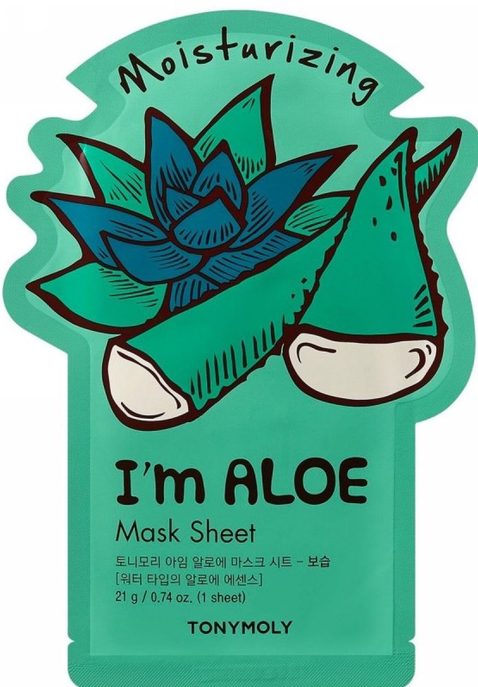 TONYMOLY I&#39;m Aloe Mask Sheet 21 g
