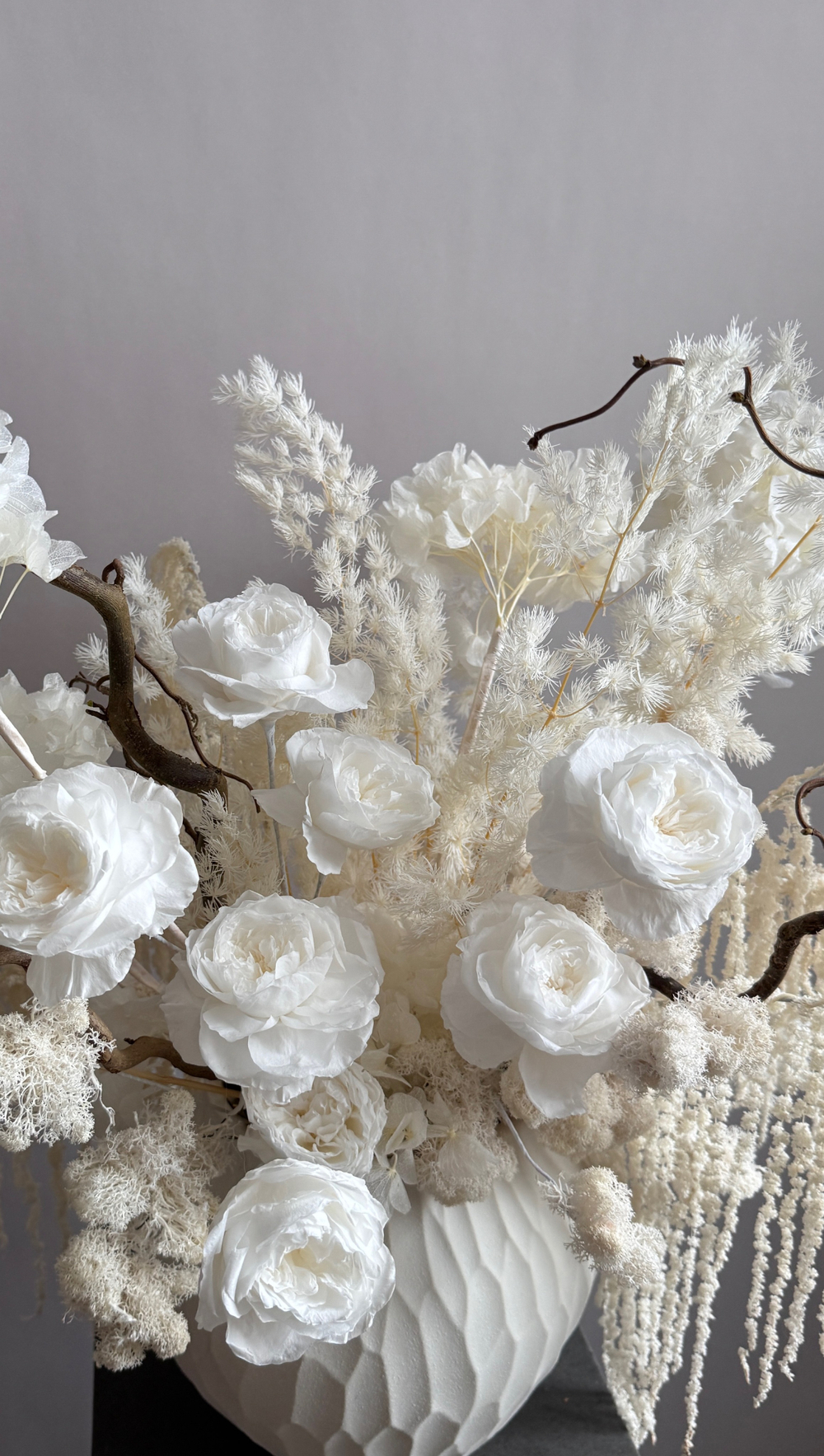 Композиция в кашпо Скабиоза