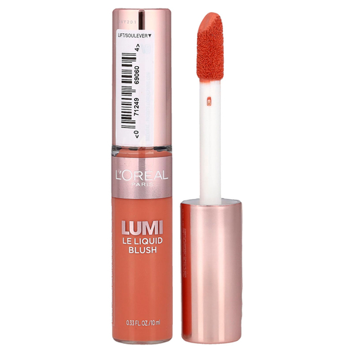 L'Oréal, Lumi, Le Liquid Blush, 610 насыщенных коралловых, 10 мл (0,33 жидк. Унции)