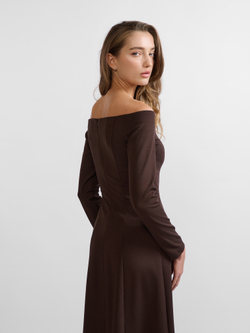 ПЛАТЬЕ С ОТКРЫТЫМИ ПЛЕЧАМИ