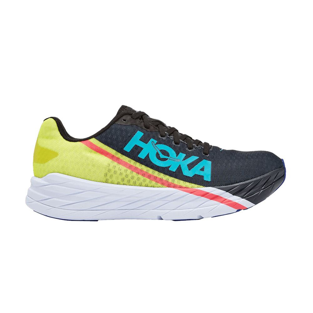 Кроссовки мужские HOKA U ROCKET X Black / Evening Primrose