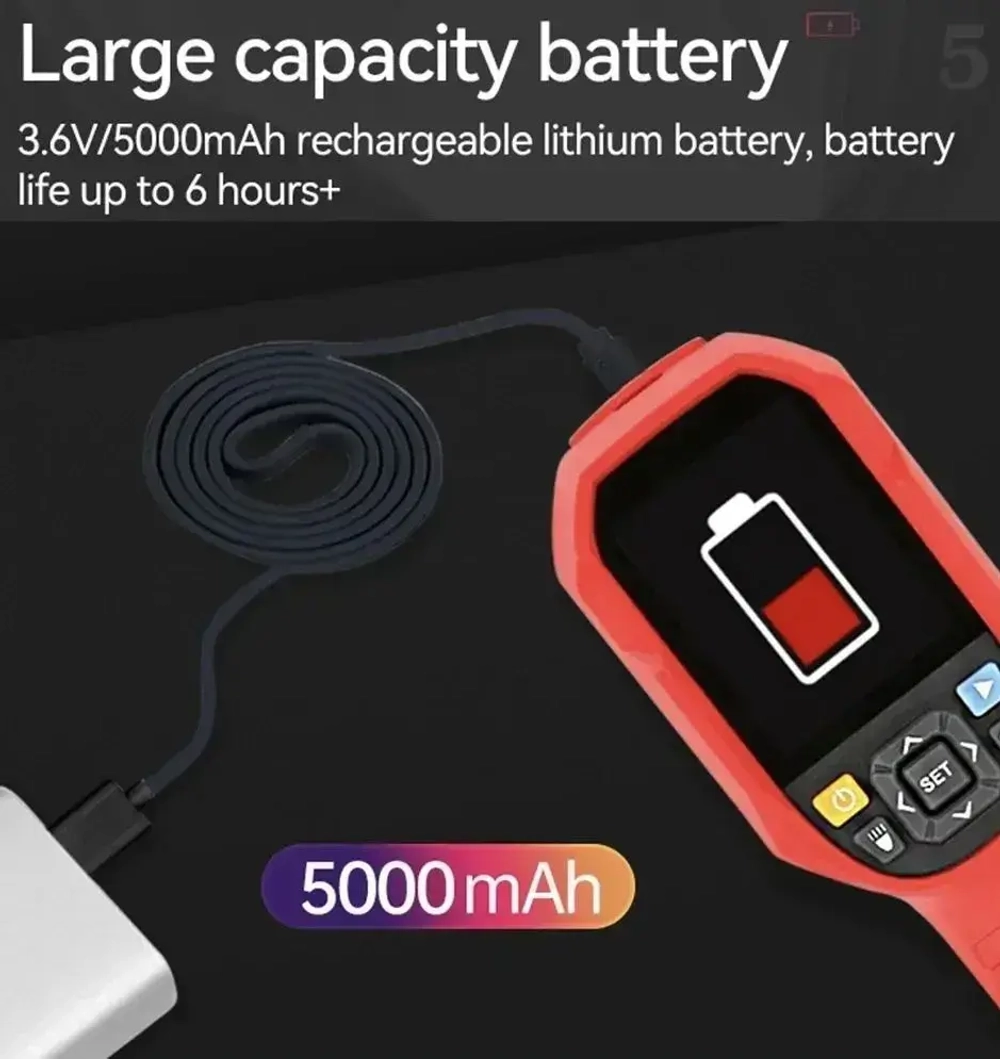 Тепловизор промышленный UNI-T 260B/измеритель температуры/инфракрасный