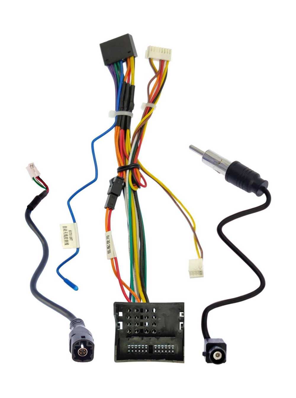 Комплект проводов VW, SKODA 2003+ (основной 40pin, антенна, USB)
