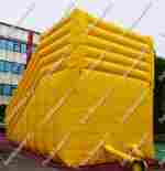 Надувная горка для зорбинга "Кубарем вниз"