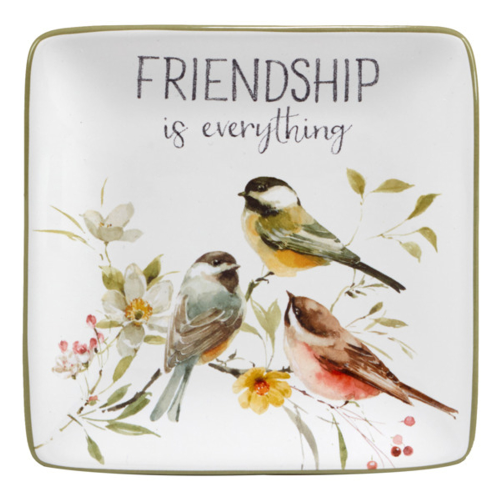 Тарелка пирожковая 15х15см Certified Int. Песня природы Дружба