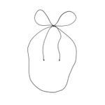 Плетенный шнурок Black