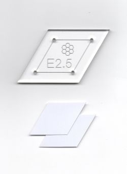 "Ромб" (60 град.) 25 мм (арт. E25)