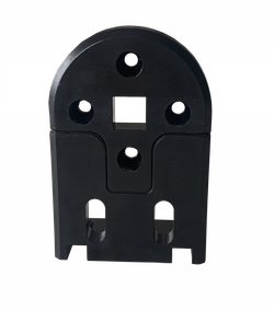 Крепление пластик для АМ35, квадратное отверстие, чёрное