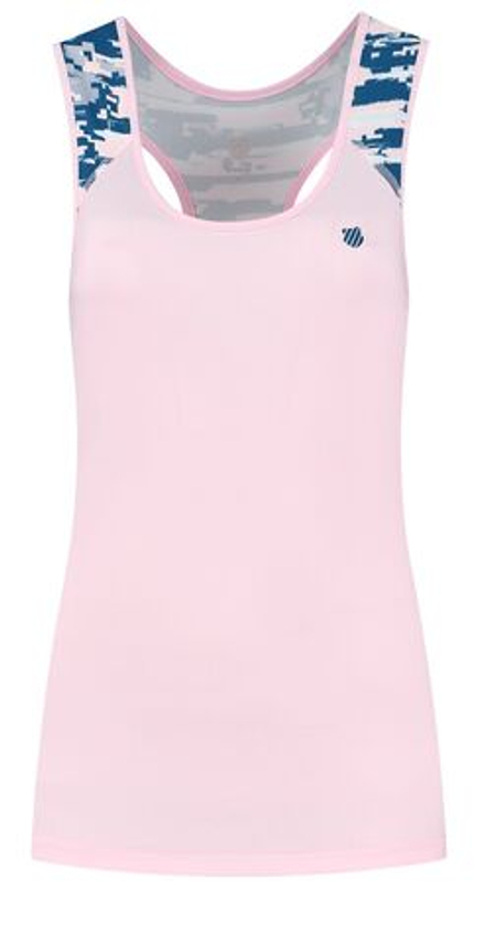 Топ теннисный K-Swiss Tac Hypercourt Advantage Tank 2 - cher blos melange/print