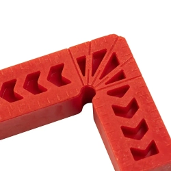 Набор угольников столярных пластиковых DLT, 4 штуки, 80x50мм, арт.86304 (оригинал)