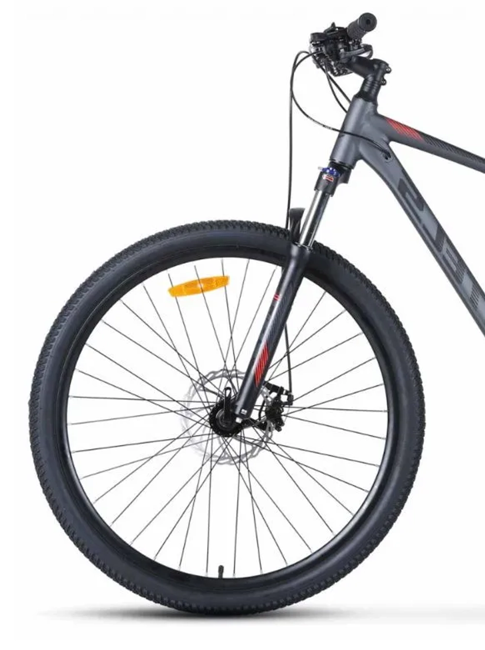 Велосипед 29" Stels Navigator 930 MD, рама 20.5" антрацитовый/красный