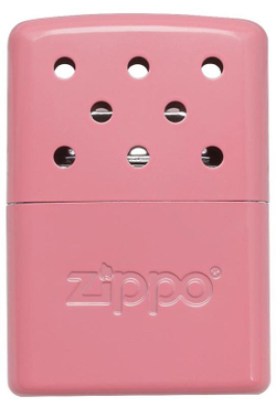 Легендарная классическая американская каталитическая грелка для рук ZIPPO Pink ™ розовая матовая из стали ZP-40363