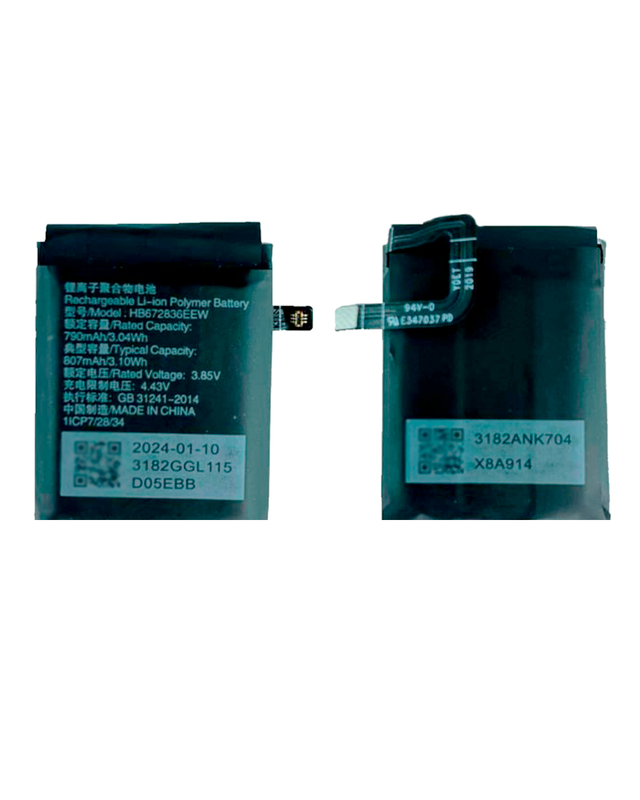 Аккумулятор для Huawei Watch Kids 4 Pro (ASN-AL10) HB672836EEW 790 mAh