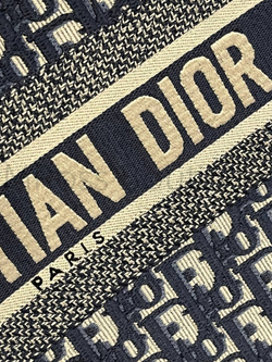 Женская сумка Dior Book Tote синего цвета