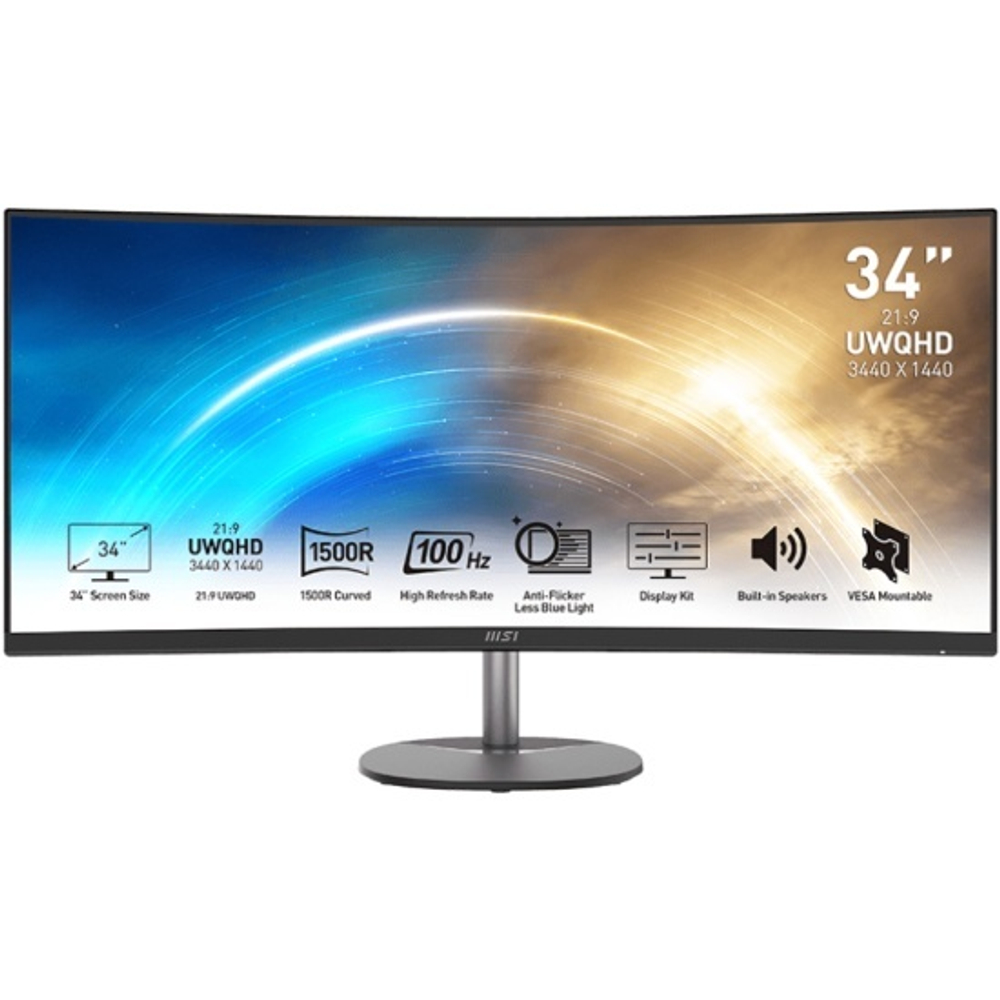 Монитор 34" MSI PRO MP341CQ