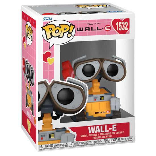 Фигурка Funko POP! Disney Valentines Wall-E (1532) 83095 / Фигурка Фанко ПОП! по мотивам мультфильма "ВАЛЛ-И", ВАЛЛ-И