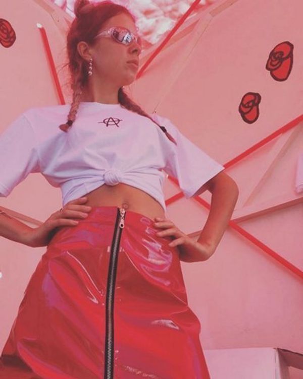 Юбка Лак Красная - фото 2