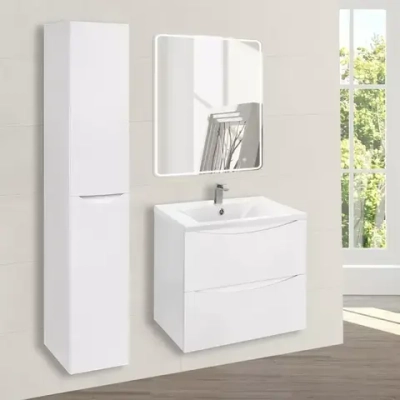 База под раковину Mia 600 подвесная, 2 выкатных ящика soft close, G.White, , шт