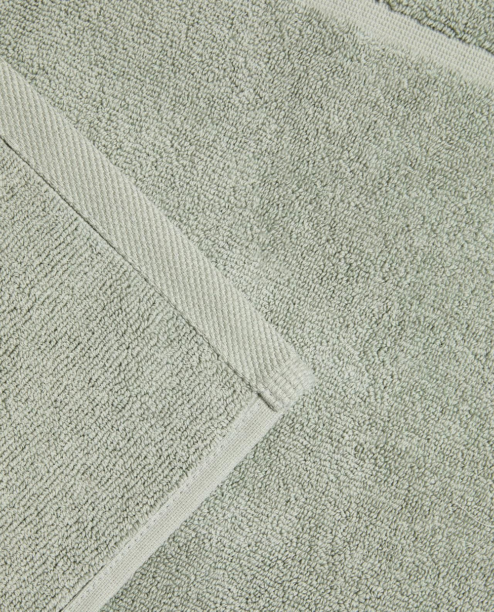 Zara Home - Нескользящий коврик для ванной из хлопка, синий, 55x80 см