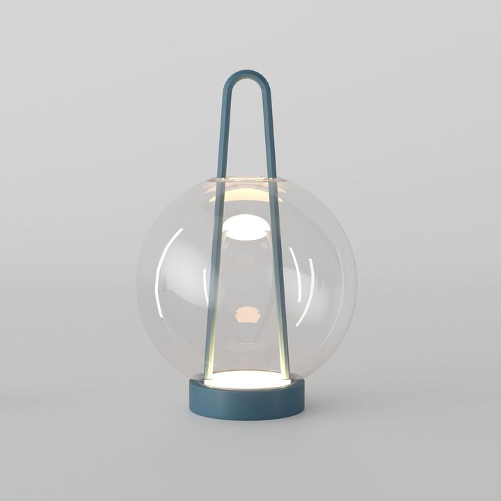 Настольная лампа Eurosvet Frasco 80507/1 синий