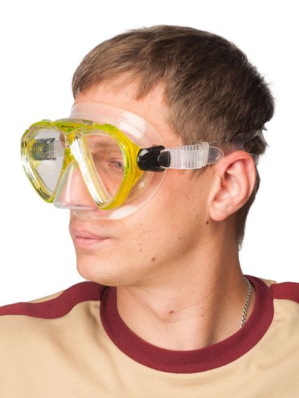 Маска Salvimar Francy Pro желтая