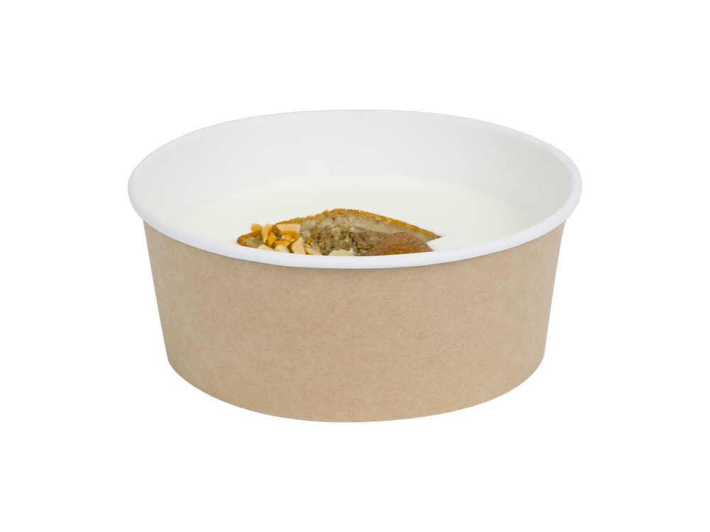 Круглый контейнер OSQ Round Bowl Крышка Flat Lid 750 (270 шт./кор.)