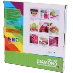 Алмазная мозаика на подрамнике с полным заполнением «МИР ЯРКИХ КРАСОК», замечтательный кот, 20*20 см