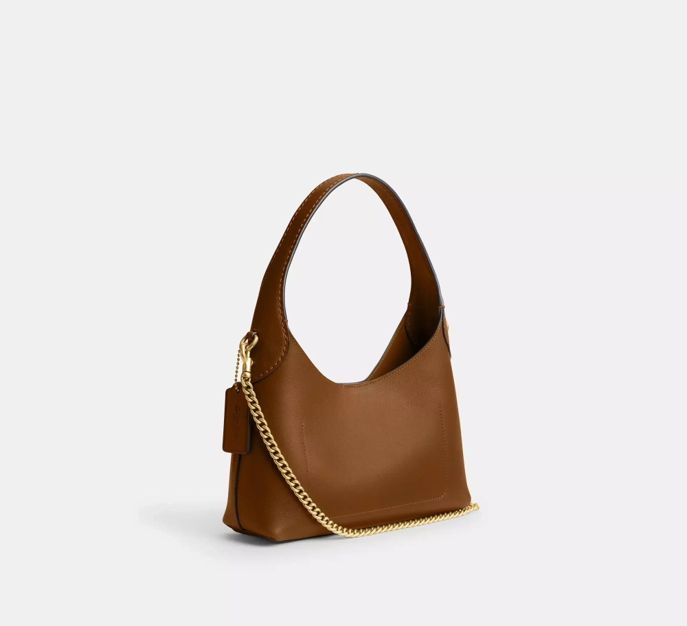 COACH СУМКА ЧЕРЕЗ ПЛЕЧО BROOKLYN 23, МЕДОВО-КОРИЧНЕВЫЙ