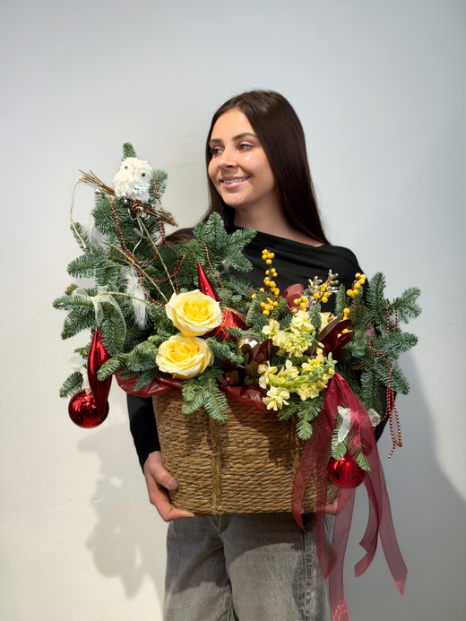 Композиция "Дом Снежной Совы"