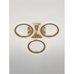 Светильник потолочный светодиодный Rivoli Evlalia 6178-703 LED 42Вт 3000-6000К с пультом | Rivoli