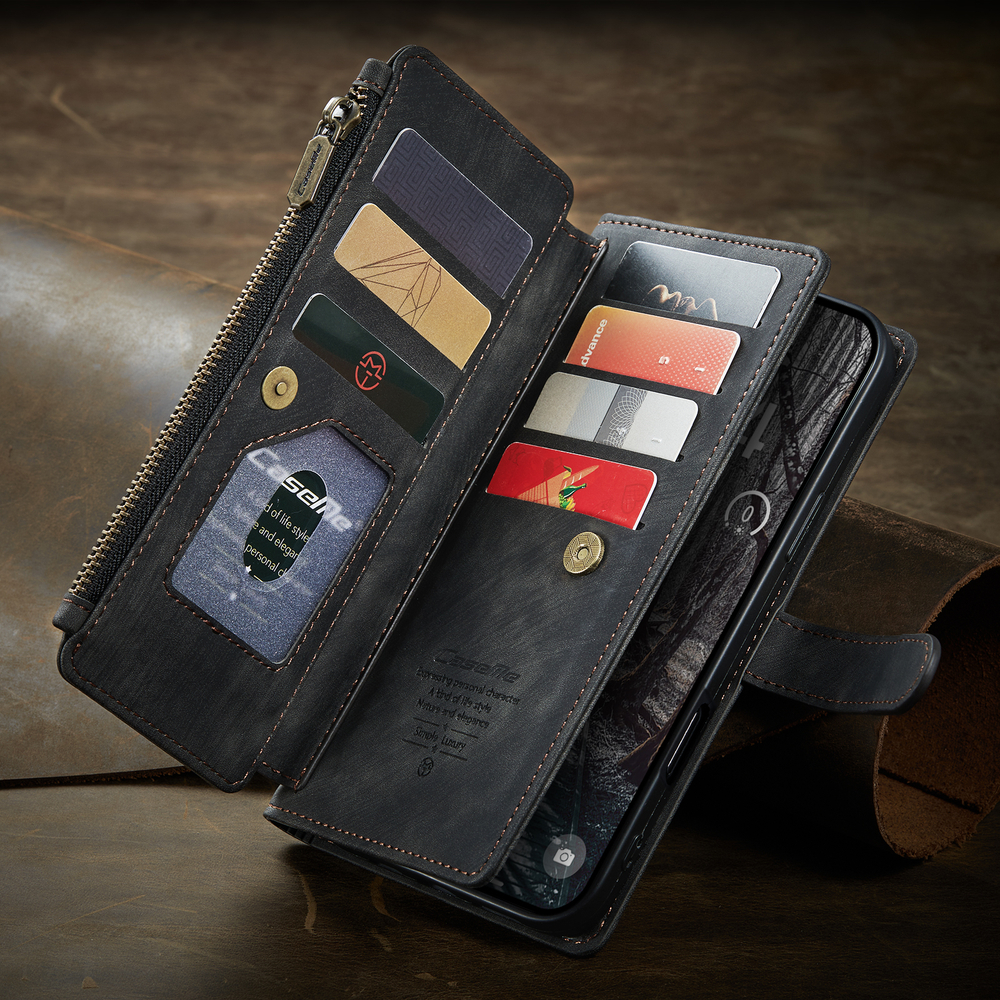 Многофункциональный чехол-кошелек CaseMe 3 in 1 Matte Wallet для iPhone 17 Pro Max