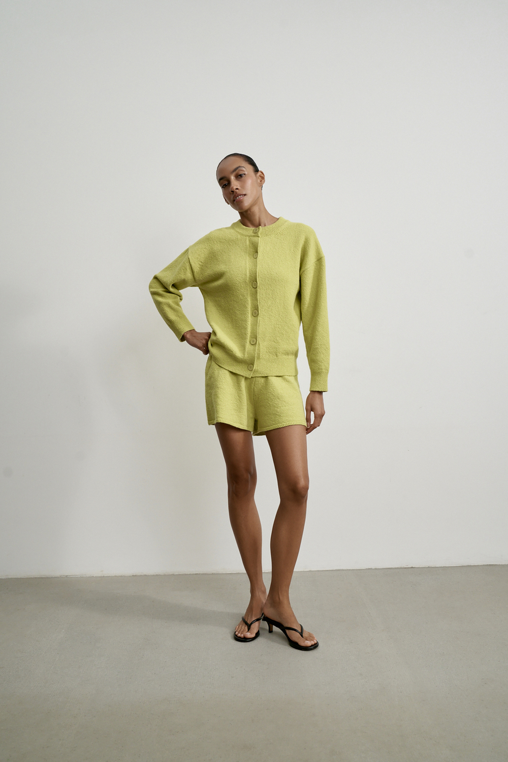 Кардиган ROMEE, лайм