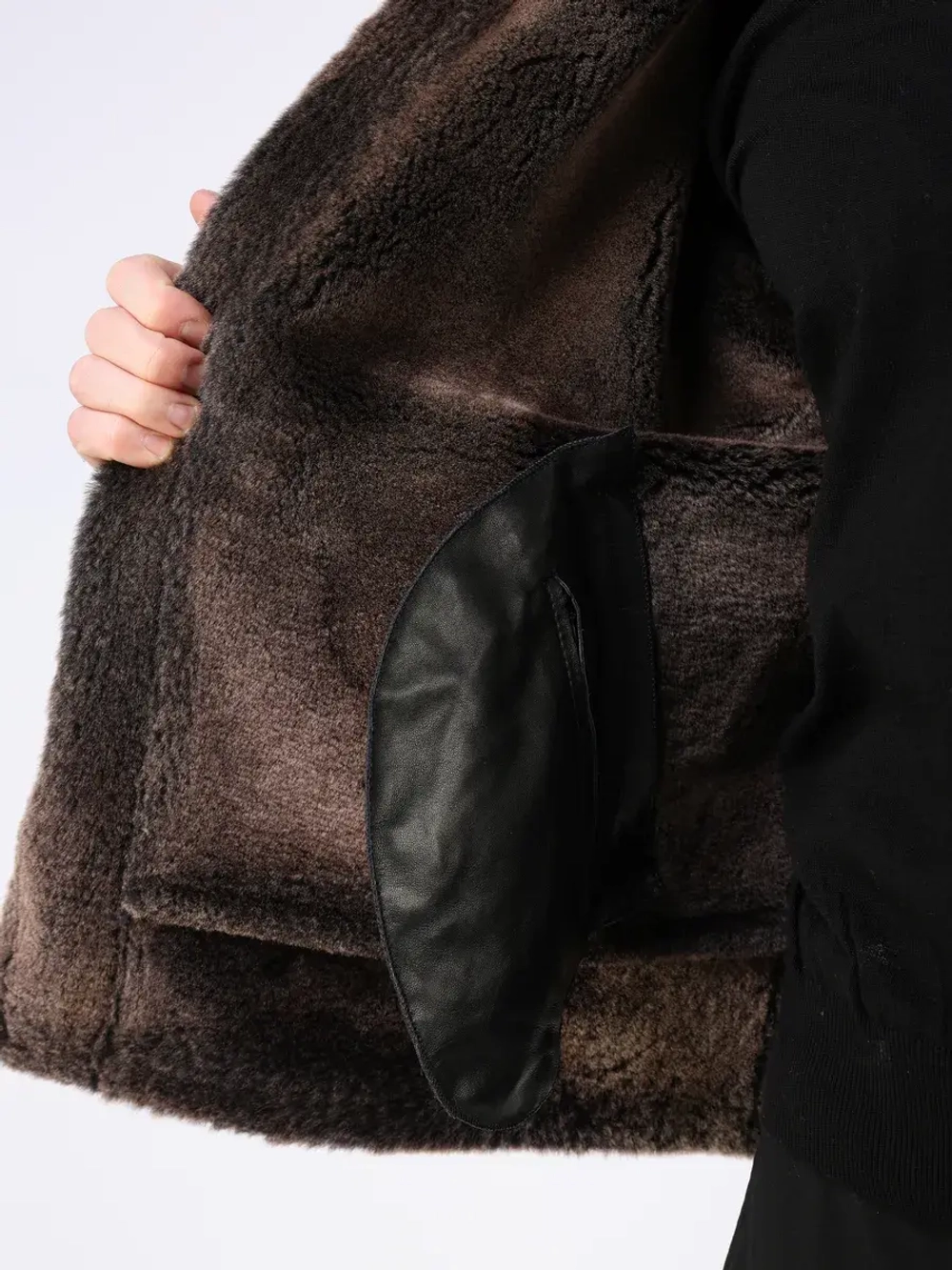 Дубленка зимняя натуральная пилот