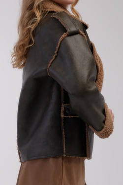 Куртка из экокожи CLOTHÉ