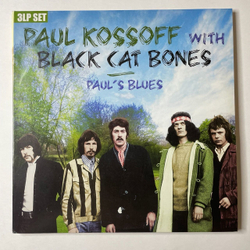 Винтажная виниловая пластинка LP Paul Kossoff With Black Cat Bones Pauls Blues (UK 2008)