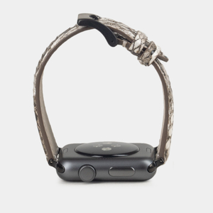 Ремешок для Apple Watch 40/41/42 mm из кожи питона, натурального цвета