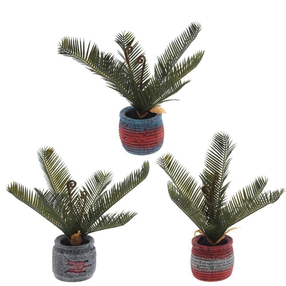 GAEM Цветочная композиция "Пальма", L27 W23 H34 см, 3в.