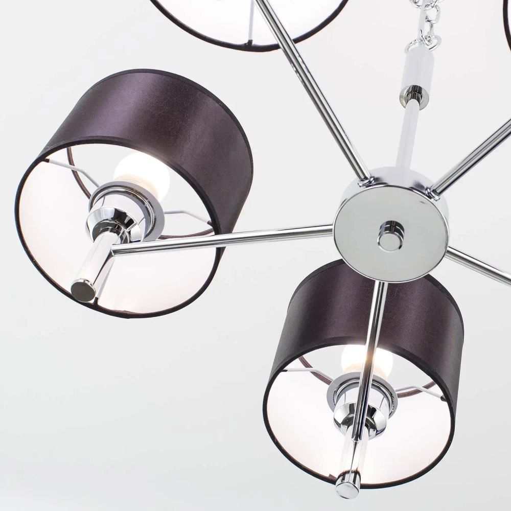 Citilux Аврора CL463151 Люстра с чёрными абажурами