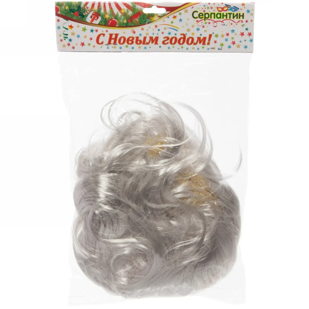 Парик карнавальный «Чаровница» (локоны 60 см), Пепельный