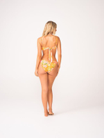 Купальник-бикини с моно-топом "Клементин", оранжевый