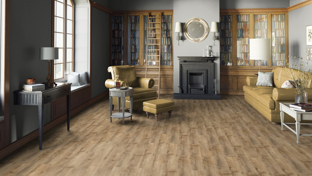 Кварц-винил Клеевой LVT Tarkett Lounge 3 мм Porter 2.09 м2