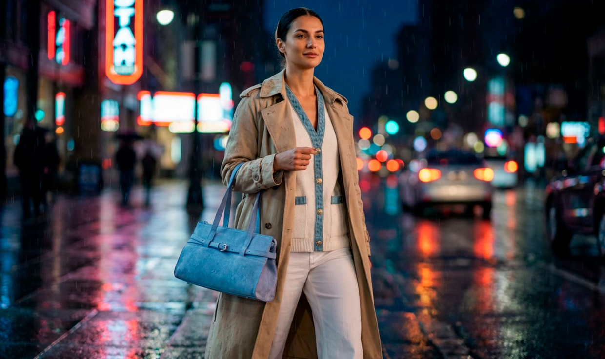 Что делать, если сумка намокла: инструкция для кожаных и замшевых изделий