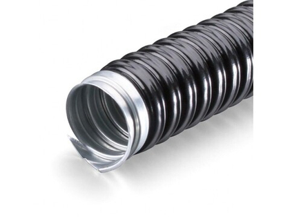 Металлорукав Р3-ЦПнг-LS в ПВХ-изоляции без протяжки 25 (Fortisflex) КВТ 73250