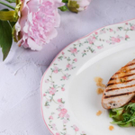 Блюдо овальное 34 cм,фарфор "NOBLE" серия "Retro Ritz-La Vie En Rose"