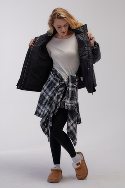 Куртка пух + шарф