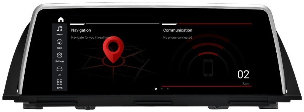 Магнитола для BMW 5-серия F10 2013-2016 NBT - Radiola RDL-6288 монитор 10.25" на Android 13, 8+128Гб, CarPlay, 4G SIM-слот