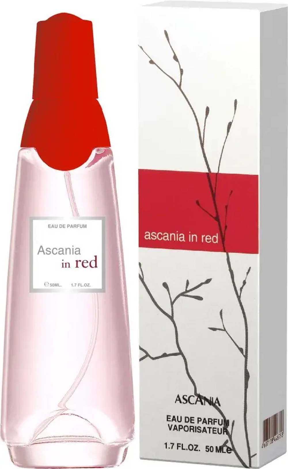 Парфюмерная вода для женщин Ascania "Ascania in Red" 50мл Россия