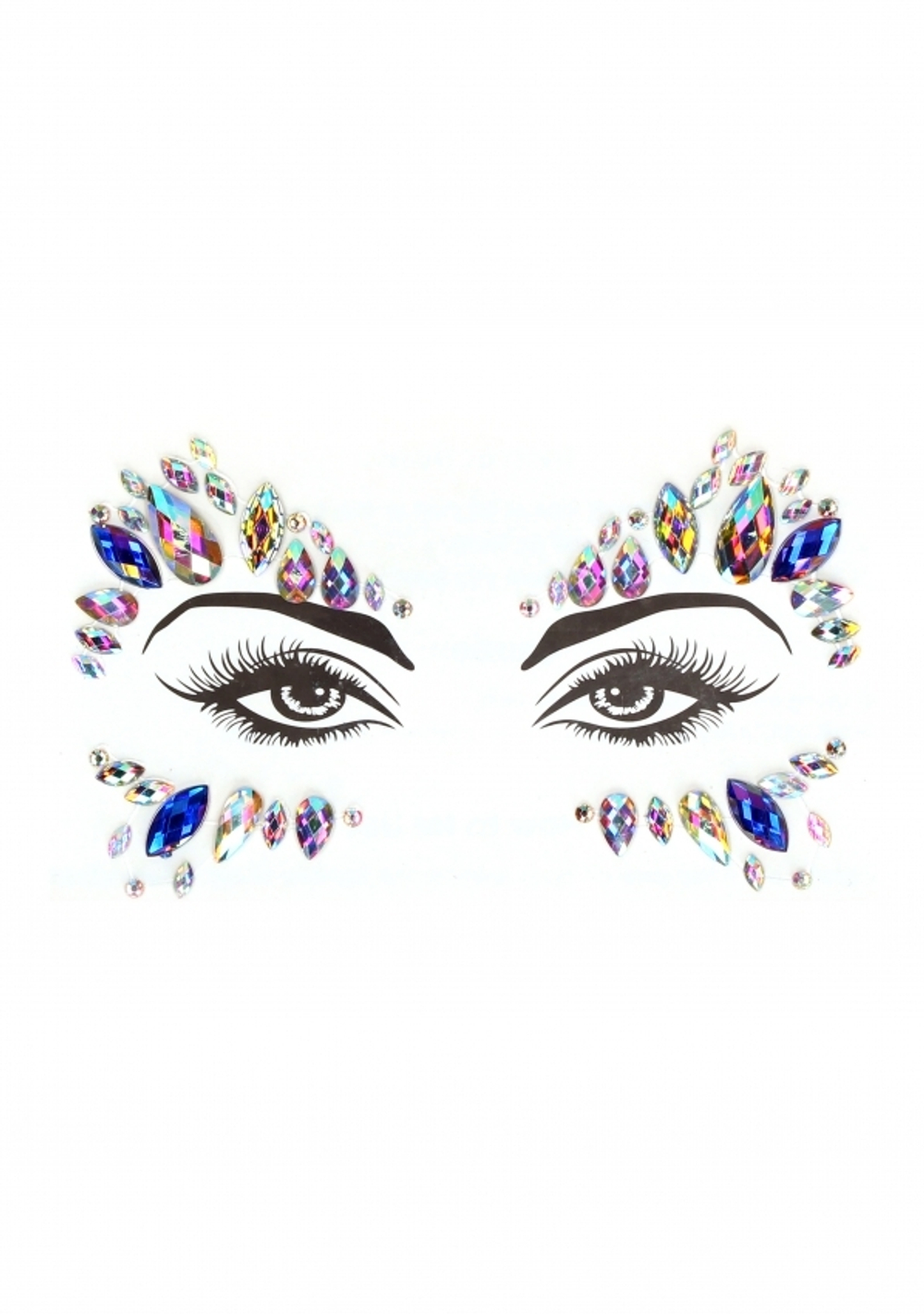Стикер - наклейка "Ослепительный блеск глаз" Dazzling Eye Sparkle