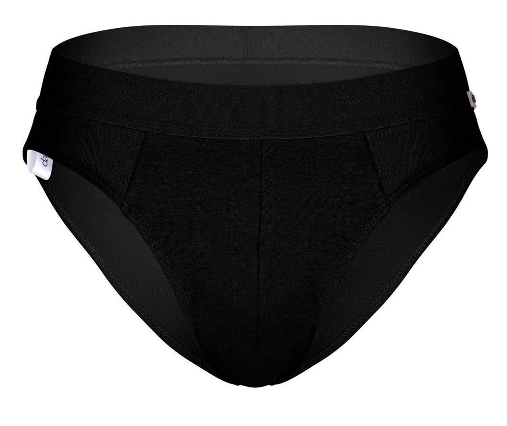 Черные бамбуковые трусы-брифы (Размер: M) (Цвет: черный)